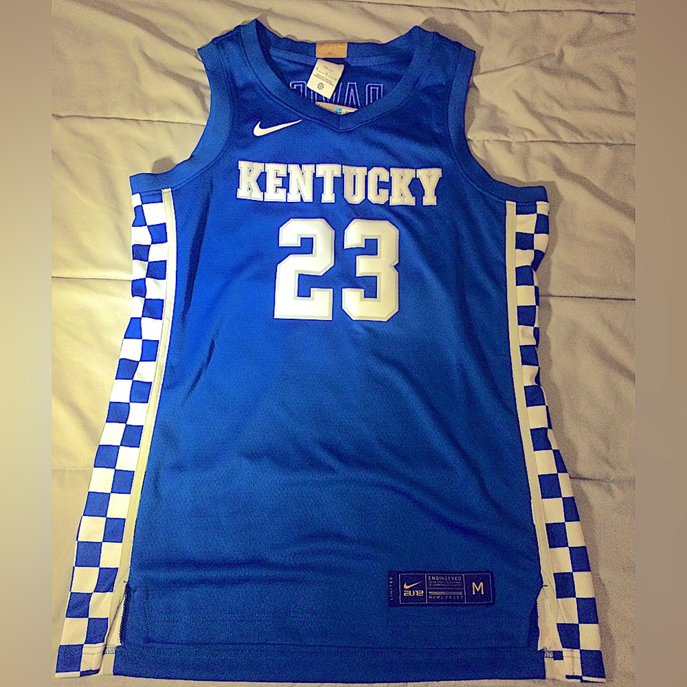 Nike Elite Kentucky Anthony Davis basketball jersey